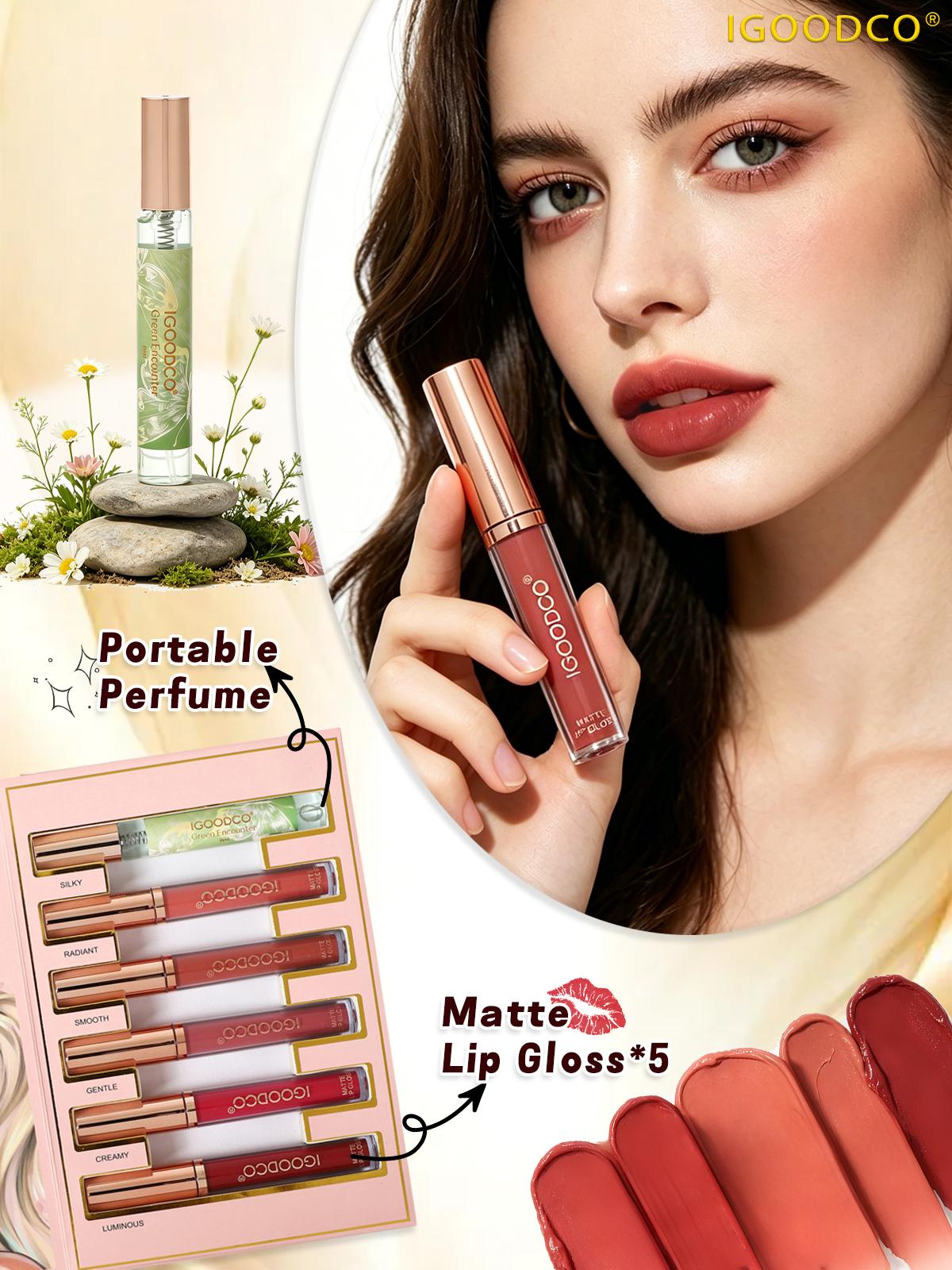 IGOODCO (IG3322) All-in-1 Comprehensive Makeup Kit - Eyeshadow, Blush, Highlighter, Contour, Concealer, Lip Gloss,