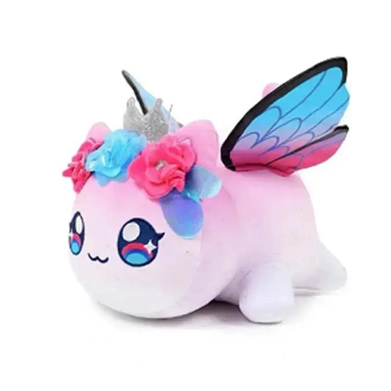 Hot Aphmau Plush Meemeows Food Cat Plushies Toy Cute Cola Fries Donut Cat Plushes Stuffed Dolls Sleeping Pillow Christmas Gift