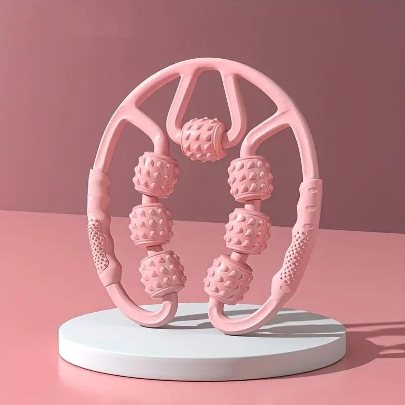 Comfortable Seven-wheel 360 Degree Roller Leg Massager, 1 Piece&nbsp;Manual&nbsp;Muscle Relaxation & Improved Blood Circulation Tool, Manual Massage Tool for Home & Travel