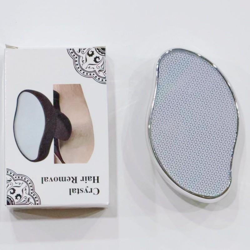 Crystal Hair Remnoval Tool Hair Removal Unisex Pain-Free ExfoliatorReusable Waterproof,Blue Gold Silver Colors, Designed foruse on smooth skin on the back,arms,and legs.I For usein shaving. Ideal Mother's Day Gift, Christmas gift, Reusable Hair Remover