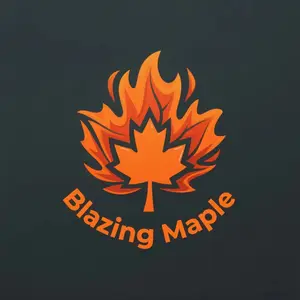 Blazing Maple shop logo