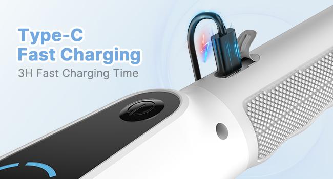 Dovety Electric Spin Scrubber with 8 Replacement Heads, 2 Adjustable Speeds, Extension Handle, Multifunctional Cordless Cleaning Brush,  Fast Charging -  for Bathroom, Shower, Tub, Tile, Toilet, Floor, Windows, Sinks, and More Portable， Household Items