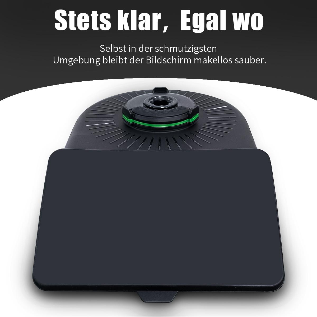 Premium TM7 Display Cover | Protection for Your Display - Perfect Fit for Thermomix TM7 - Easy Installation, Flexible and Impact-Resistant, Snug Fit without Loosening, Made of High-Quality Black Silicone