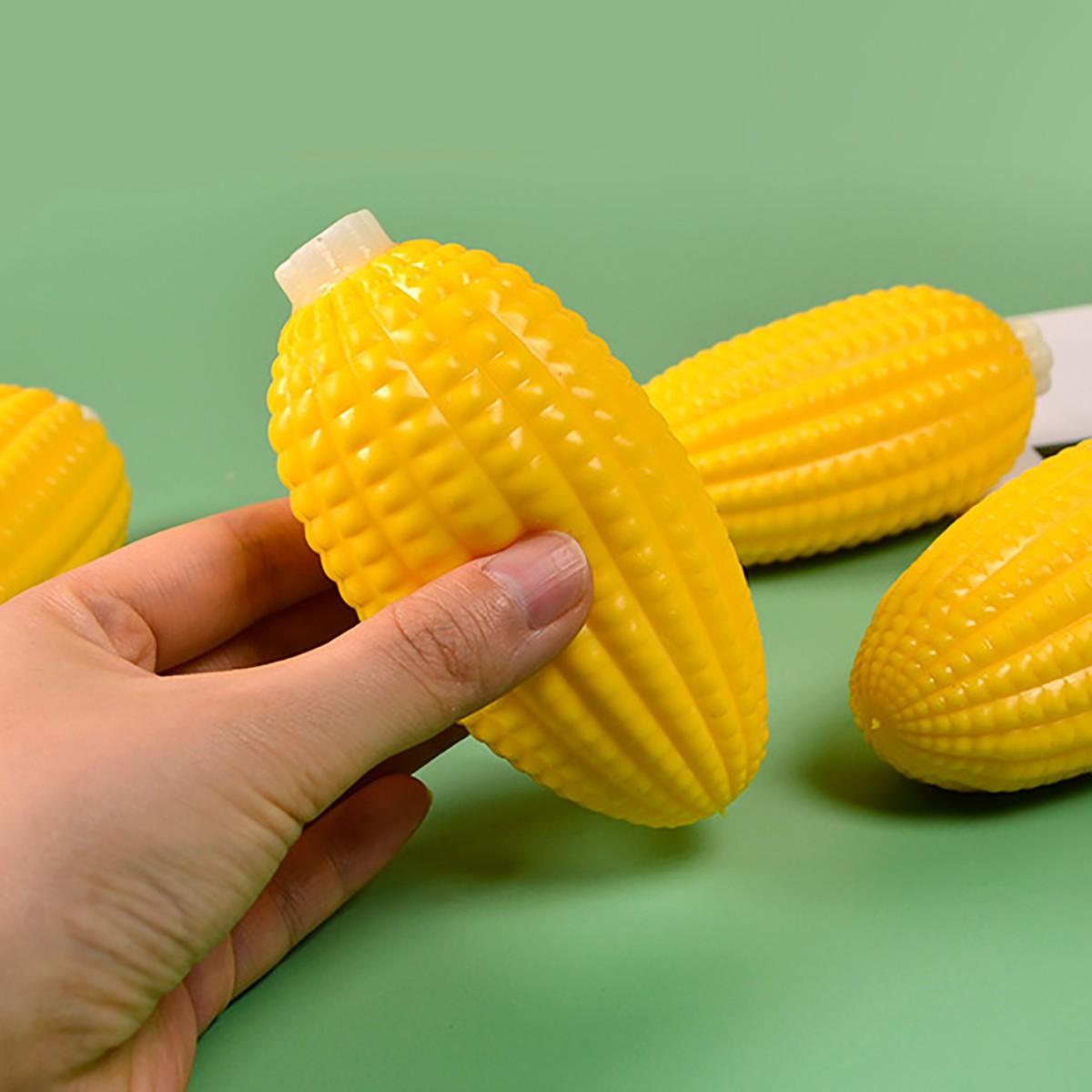Cartoon Corn Desktop Decoration, Prank Prop, Quick Bounce, Office Stress Relief Toy, Stress Ball, Perfect Gift, Fun and Interactive Decor