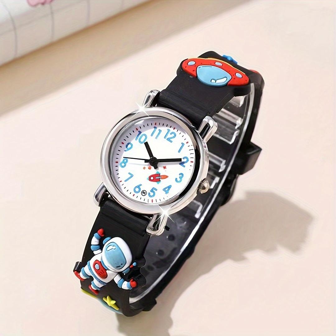 1pc/2pcs New Creative Astronaut Fashion Casual Quartz Watch, Suitable for Daily Wear, Birthday Gift