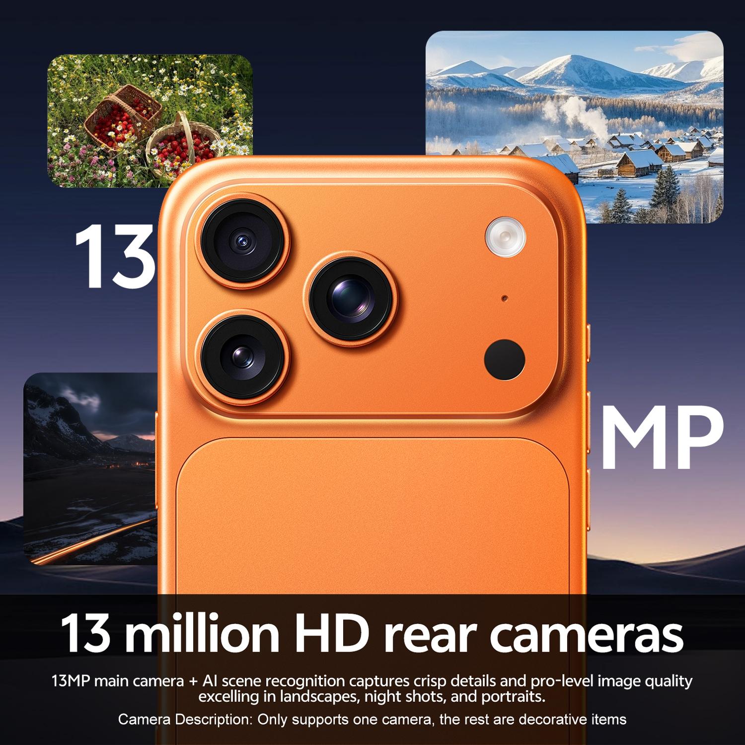 Astarry 17 Pro Max Smartphone, Android Mobile Phone, 6.75-Inch HD Display, 5mp+13mp Camera, 4g Network, GPS, Bluetooth-compatible, 4100mah Battery, Dual Sim, Android 12.0
