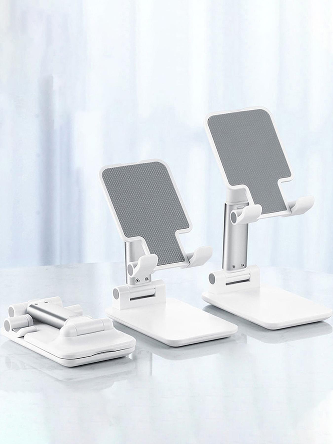 Adjustable Phone Stand Desk Lazy Live Stream Tablet Bed Headboard Mount, Foldable Multi-Functional Universal Support Holder