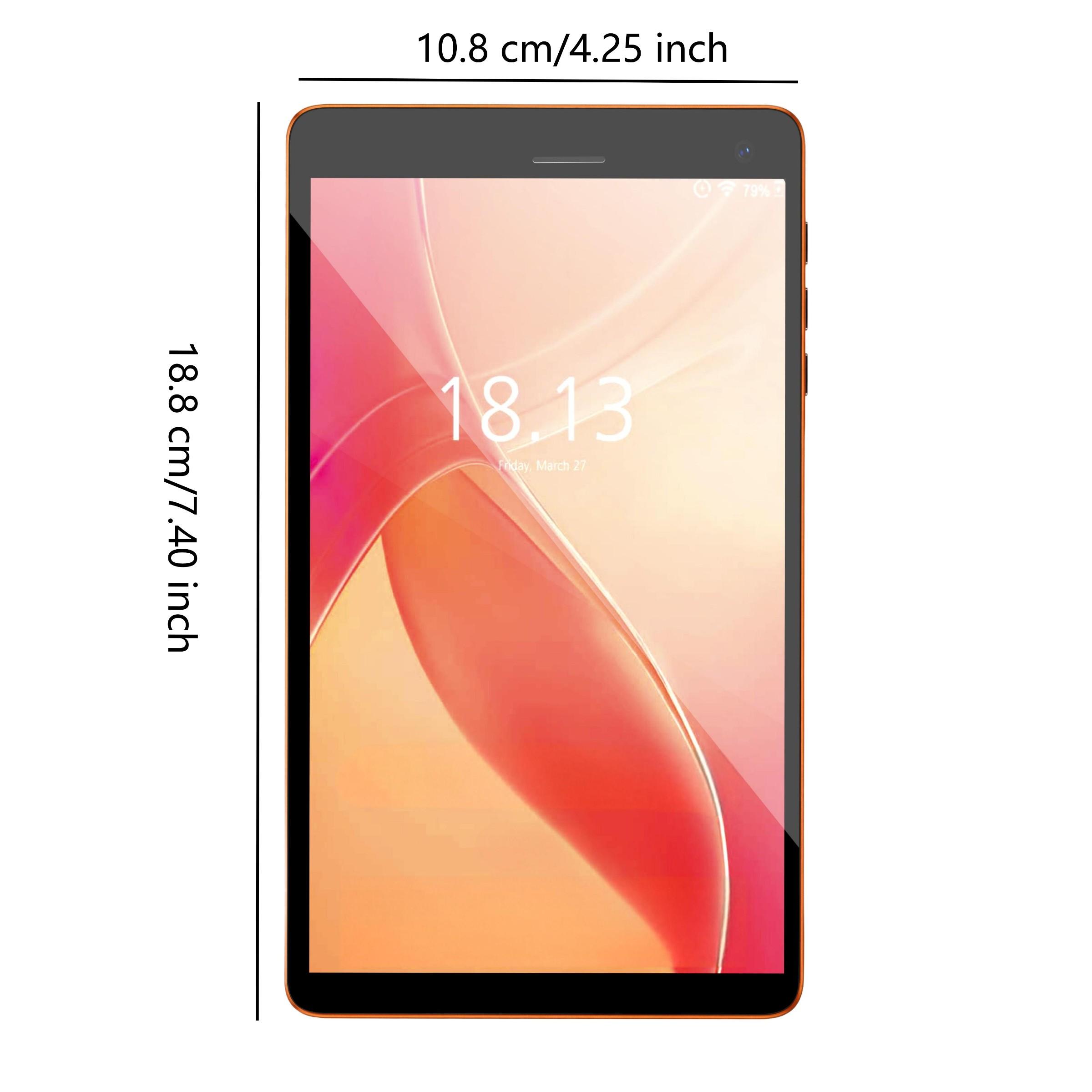 7 Inch Tablet PC, 1024×600 HD Eye-Care Screen, 16GB Storage (Expandable up to 128GB via TF Card), SIM Slot, Lightweight Portable Tablet for Video & Music, Suitable for All Ages