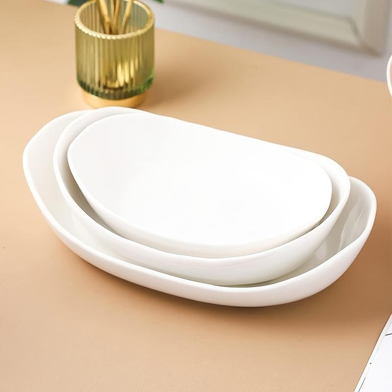 3-Tier Oval Fruit Basket with Bamboo Stand, Durable Polypropylene Kitchen Storage Rack, Natural Bamboo Finish, Modern Fruit Basket for Kitchen and Party