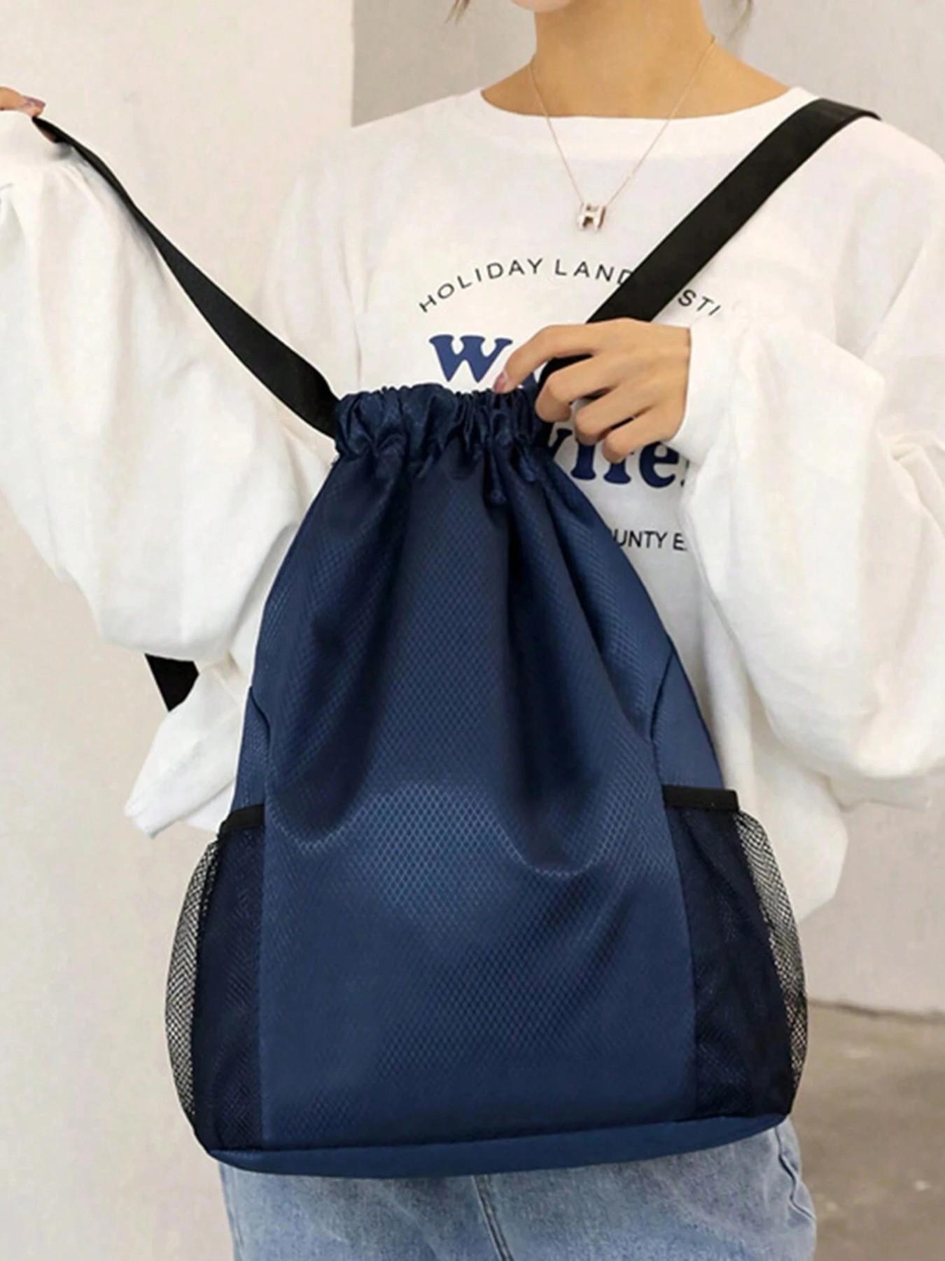 Large Waterproof Drawstring Backpack, Outdoor Sports Bag, Outdoor Fitness Bag, Wet/dry Separation, Lightweight, Quick-Dry, Large Capacity, Ideal for Hiking & Sports, Outdoor Adventure, Multifunctional Sports Bag