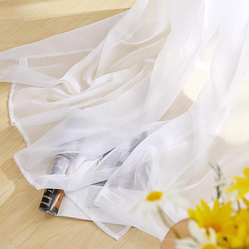 Deconovo Sheer Curtains(2 Panels) - Rod Pocket Indoor Sheer Curtains/Drapes for Living Room, Bedroom, Sliding Glass Door and Office Deconovo Sheer Curtains(2 Panels) - Rod Pocket Indoor Sheer Curtains/Drapes for Living Room, Bedroom, Sliding Glass Door and Office