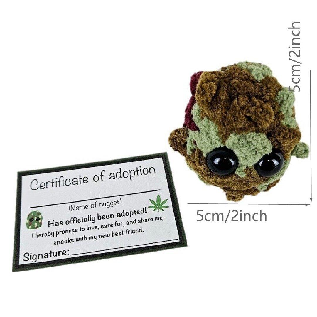 Explore Small Weed Plush Toy Jar, Unlock Unique Childhood Fun Space, Cute and Playful Decorative Item, Perfect Gift for Kids, Soft Stuffed Animals