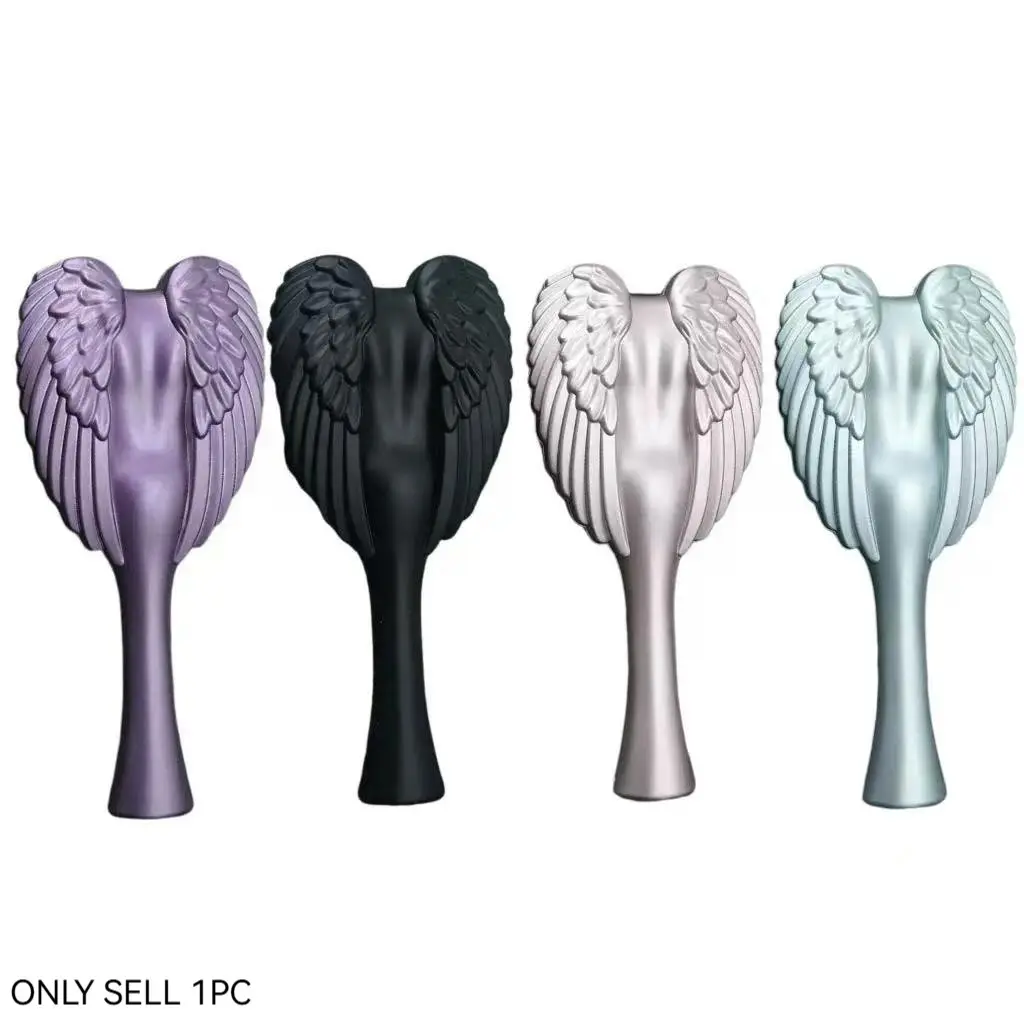 The "Angel Wings Comb" is a sleek, non-heat-based combing tool designed for smoothing and detangling hair, Hair Styling Combs, Haircare Tool
