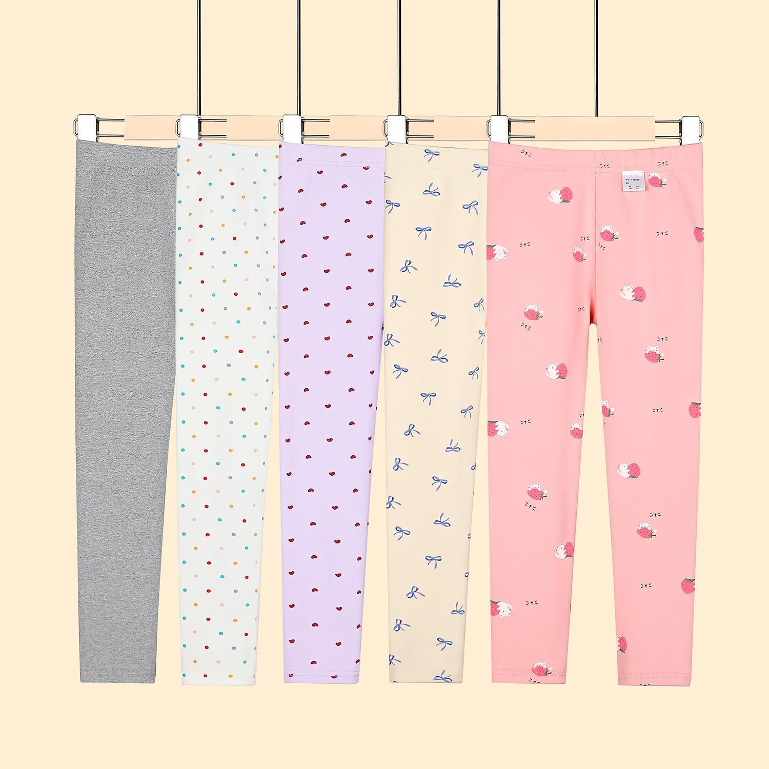 Girls Legging Autumn Winter Pants For Kids Thick Cotton Elastic Children Pants Versatile Slim Toddler Tights Baby Teen Clothing