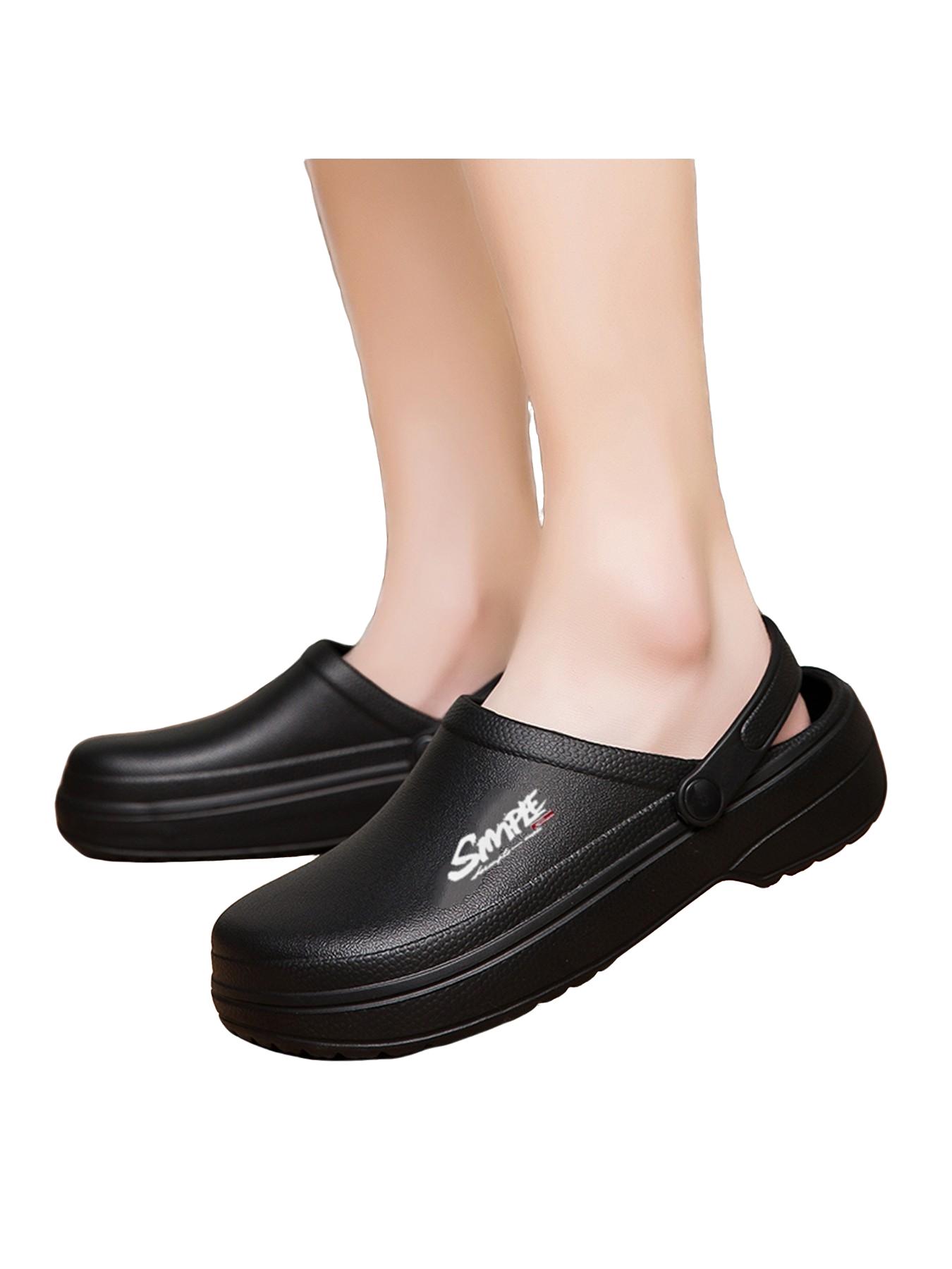 Men's New Holey Shoes, Summer New Wear-Resistant Anti-Slip Sports Beach Shoes, Soft Sole Comfortable Men's Driving Shoes