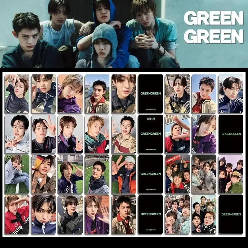 S 5Pcs/Set Idol Boy CORTIS New Album GREENGREEN Lomo Cards Postcards Martin James Juhoon Seonghyeon Keonho Fan Gifts Collection