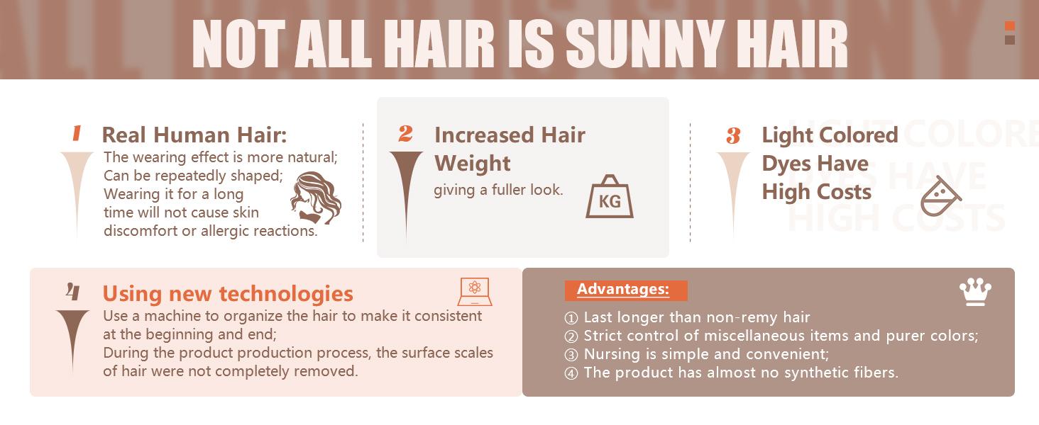 Sunny Hair Clip  Extensions Natural Straight Human Hair Clip in Extensions Remy 14Inch-24Inch Easy to Style Restock Sale #TikTokShopBlackFriday SpringStatements