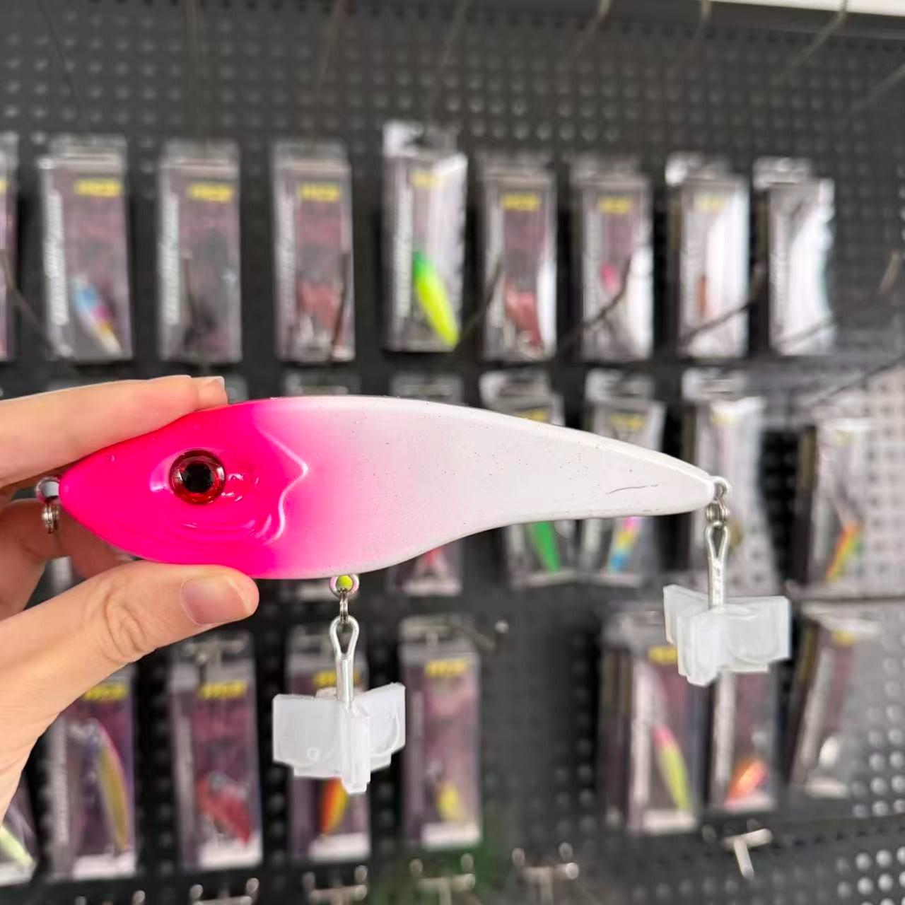 Large brand replica, popular, 1pcs, Luya fake bait truss for far throw fishing of big fish, colorful Vib bait with upturned mouth, suitable for freshwater and seawater fishing accessories, fishing equipment and supplies