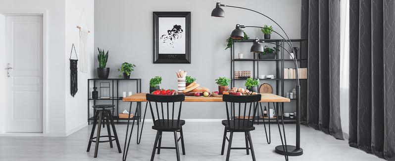 Deconovo Silver Dots Pattern Blackout Curtains (2 Panels & Grommet) - Thermal Insulated,Soundproof Printed Drapes for Living Room, Bedroom, Sliding Glass Door and Office Deconovo Silver Dots Pattern Blackout Curtains (2 Panels & Grommet) - Thermal Insulated,Soundproof Printed Drapes for Living Room, Bedroom, Sliding Glass Door and Office