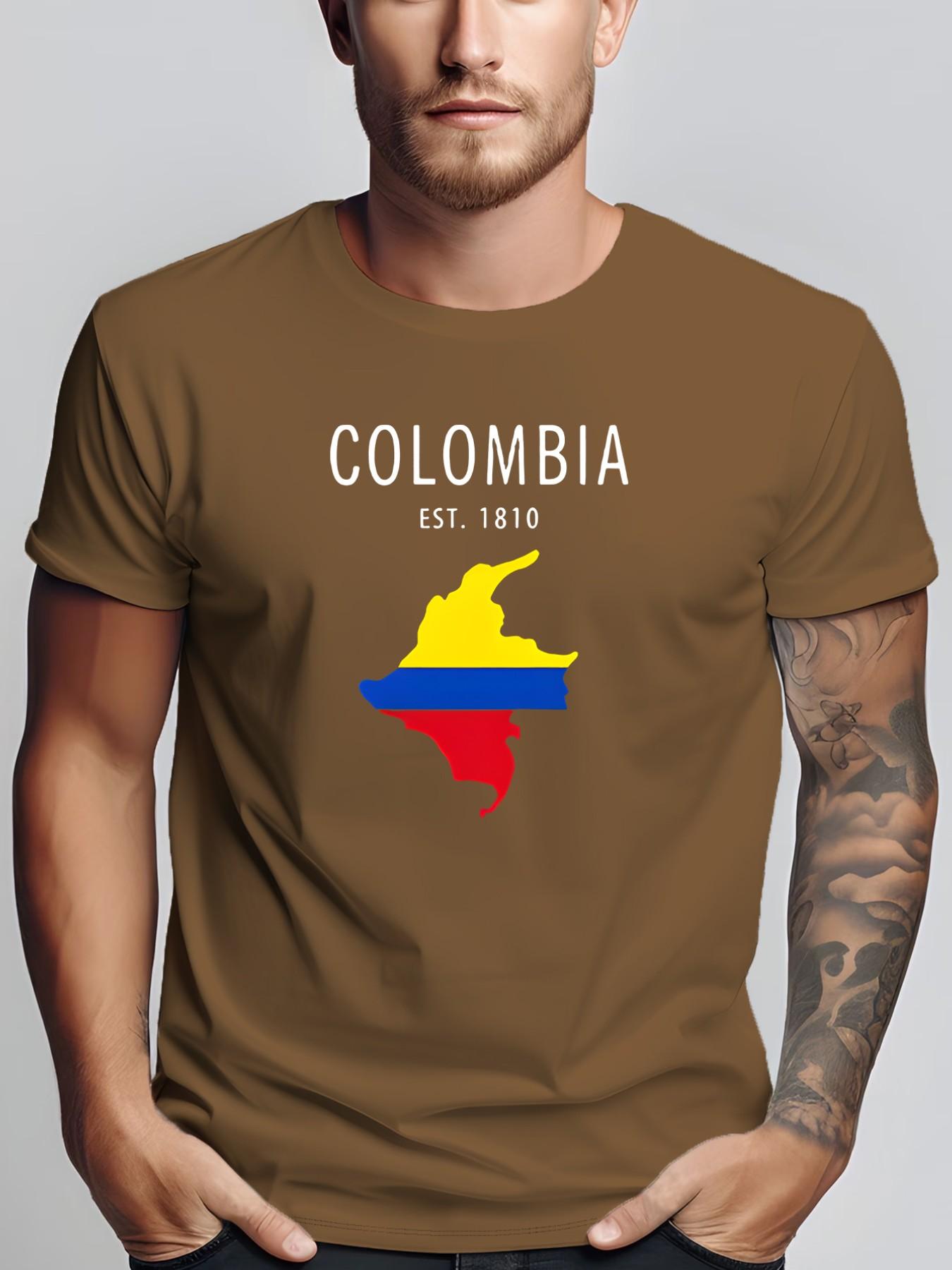 Men's Summer Micro-Stretch Comfort Round Neck Printed T-Shirt, Fashionable Trendy Wear, Best Choice for Men, Casual Stylish Tee