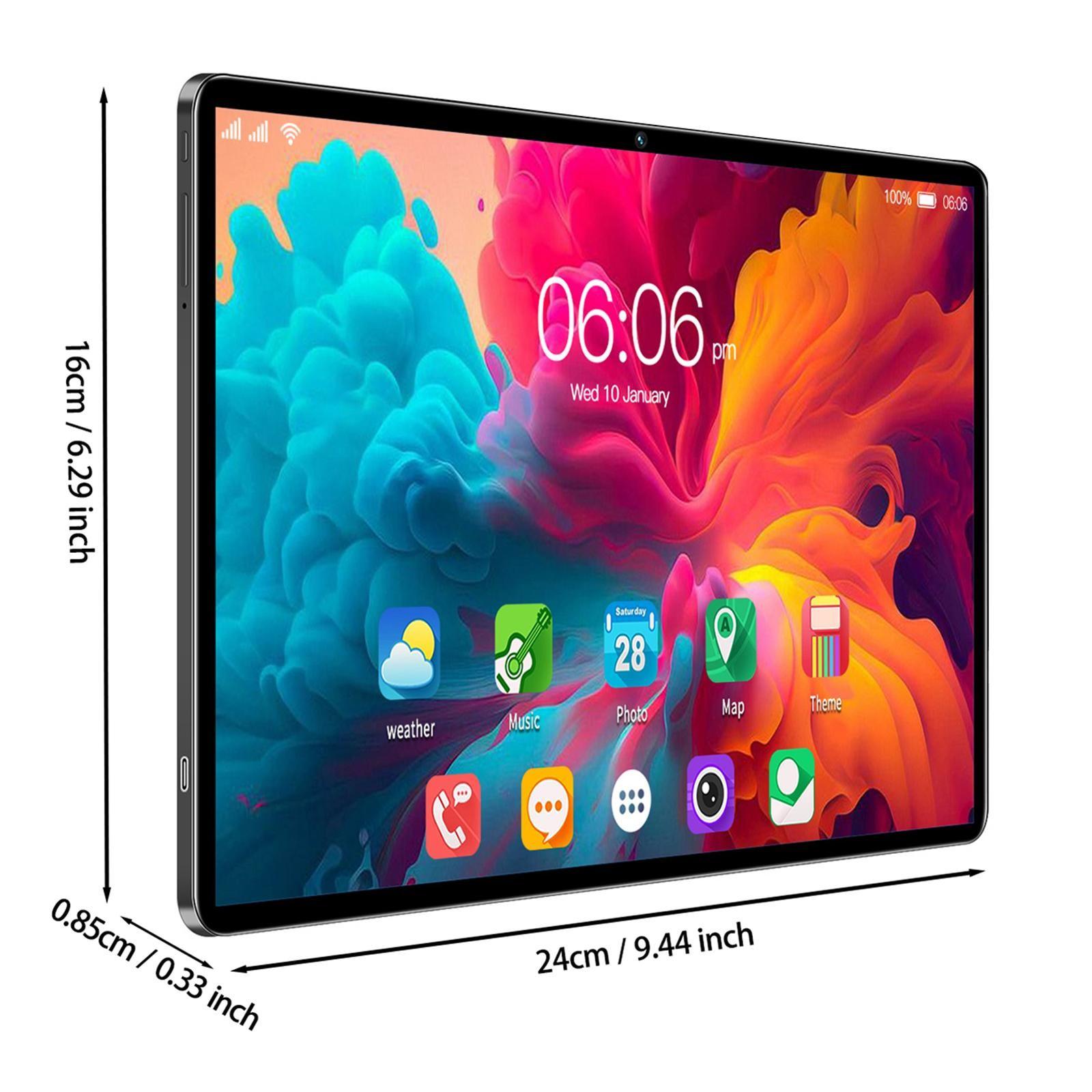 I17 Pro 10.1 Inch Android Tablet PC, 4GB RAM 64GB Storage, Supports 5g Wireless Network, Ideal for Students, Android 13 System, Student Tablets