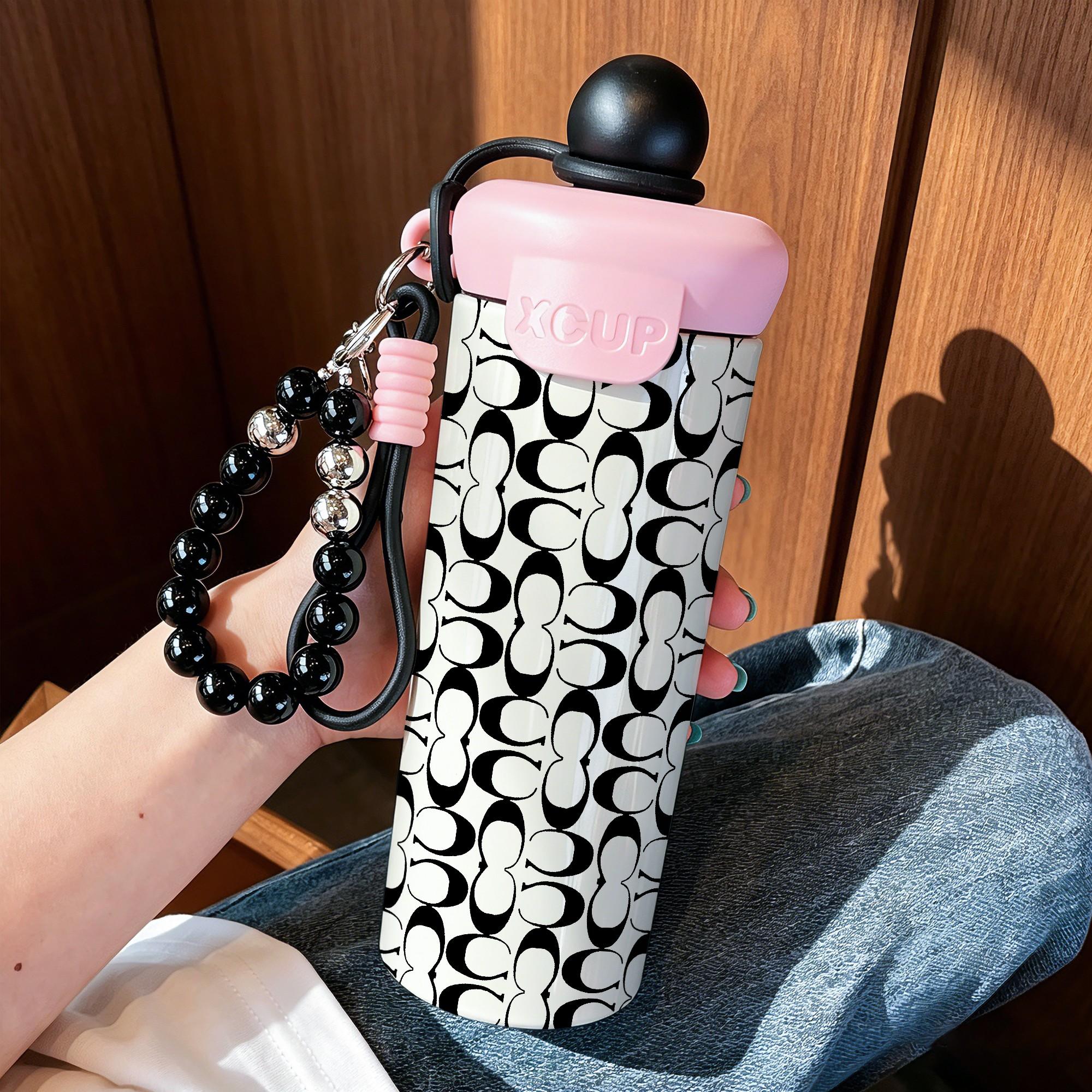 600ML Stainless Steel Insulated Tumbler, Leak-Proof Coffee Cup, Fashionable Water Bottle for Home, Commute, Travel, Perfect Gift