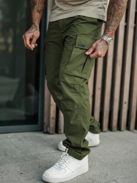 Men's Casual Cargo Pants in Woven Fabric, Spring & Fall Wear, Comfortable Fit, Stylish Design for Daily Use, Casual Outdoor Trouser Men's Casual Cargo Pants in Woven Fabric, Spring & Fall Wear, Comfortable Fit, Stylish Design for Daily Use, Casual Outdoor Trouser