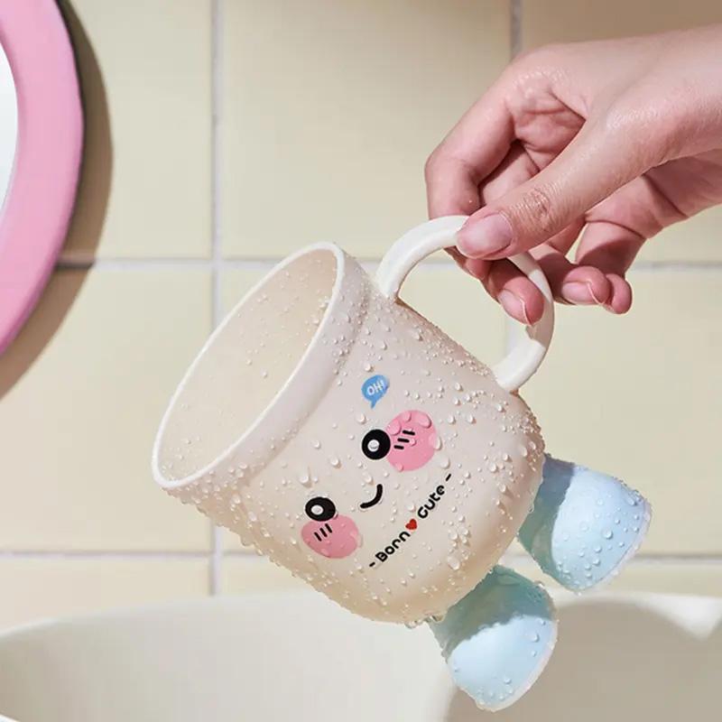 🧸 Toddler Tantrum Cure | Cute Cartoon Toothbrush Holder | Fun Kids Bathroom Brushing Cup