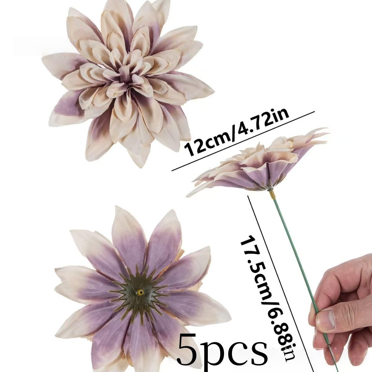 5pcs Artificial Flower Garden, Durable and Stylish Design, Ideal for Home Decoration, Perfect Gift Choice, Enhances Living Space Atmosphere