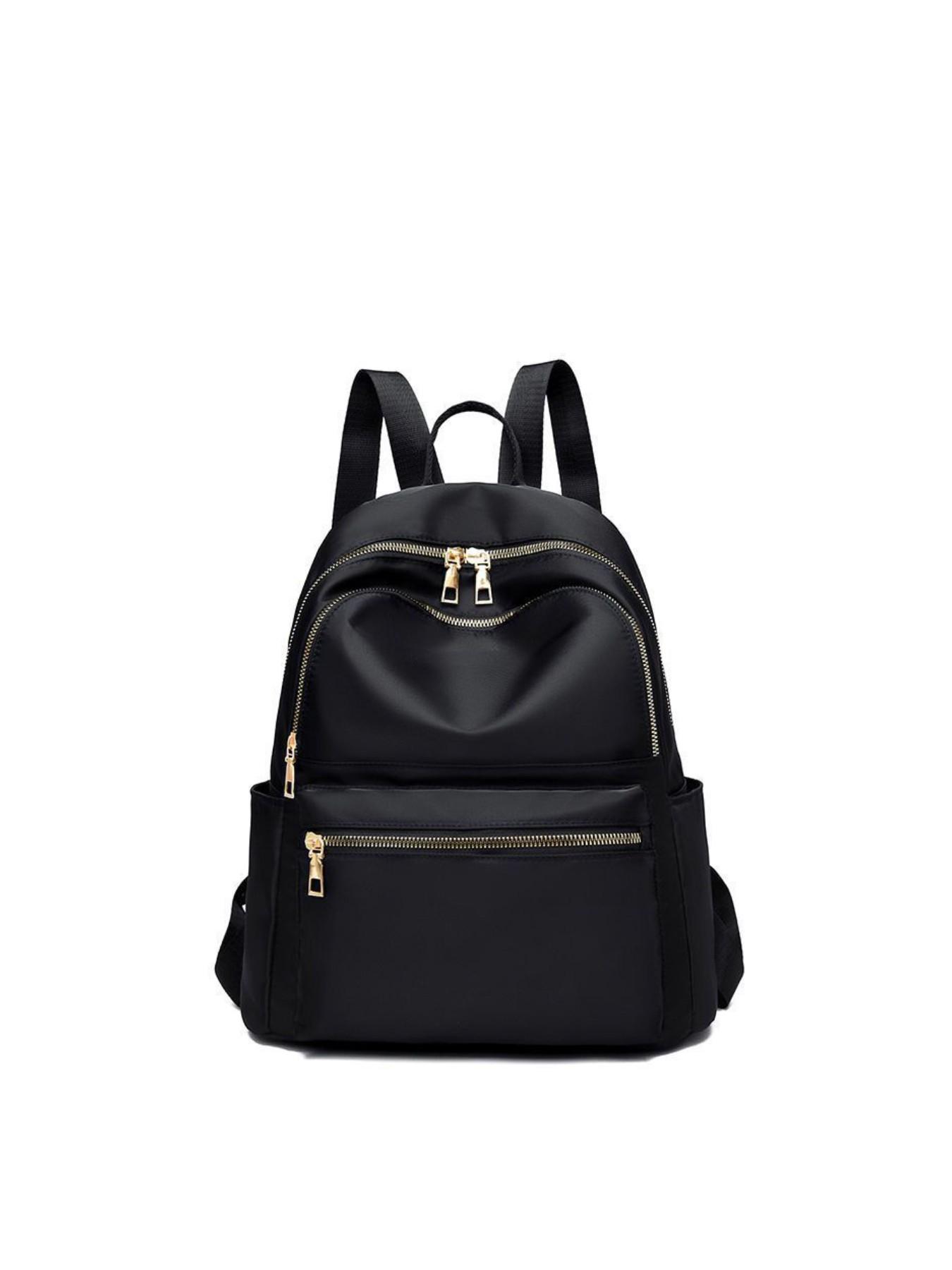 Trendy and versatile backpack, casual and fashionable backpack, textured solid color Lightweight Durable Backpack, suitable for students to use in class, commuting and other scenarios.