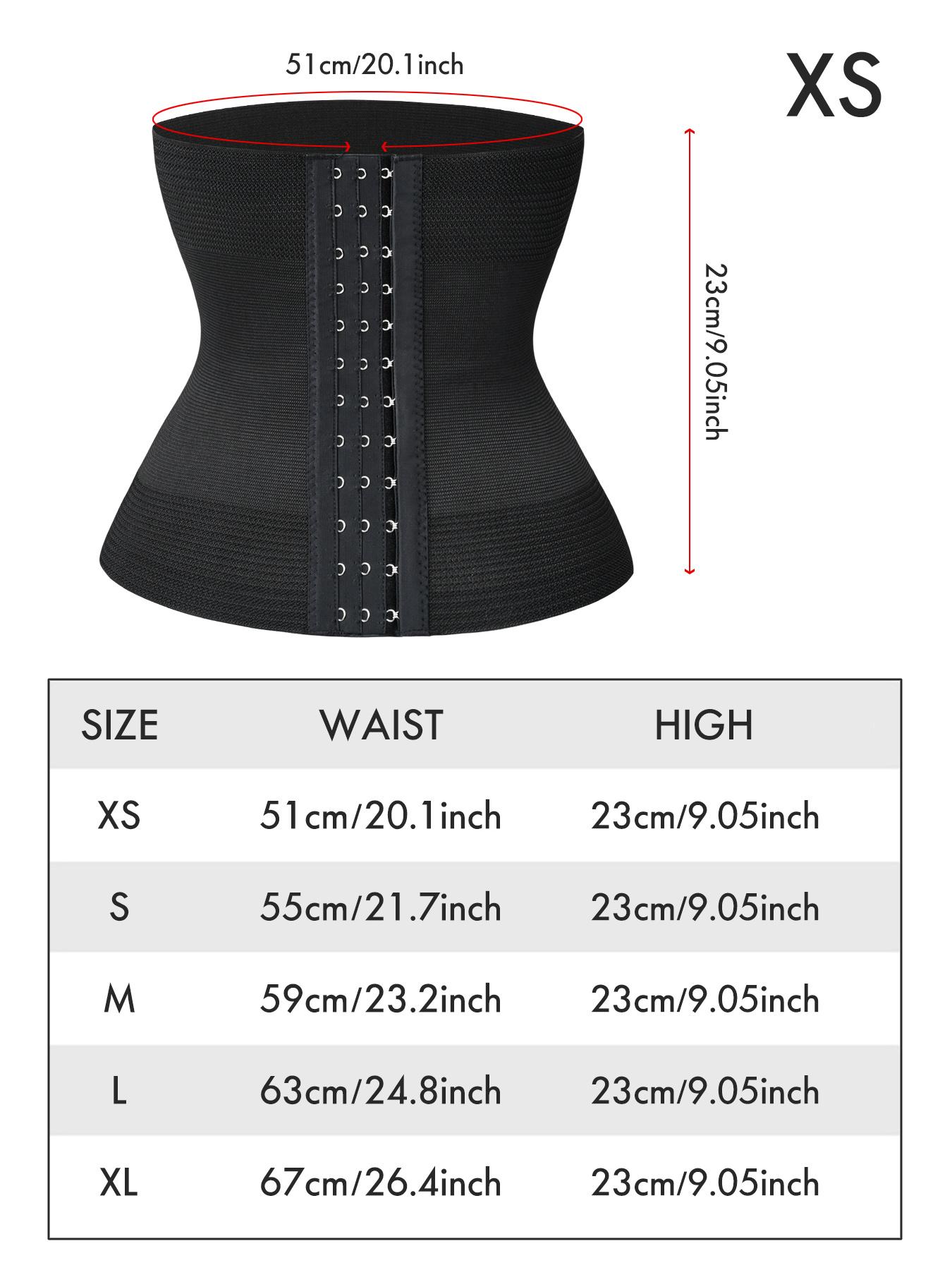 Women's Postpartum Belly Band, 2-Piece Set Abdominal Binder, Waist Trainer Shapewear Belt for Women After Pregnancy, Comfortable & Effective Support