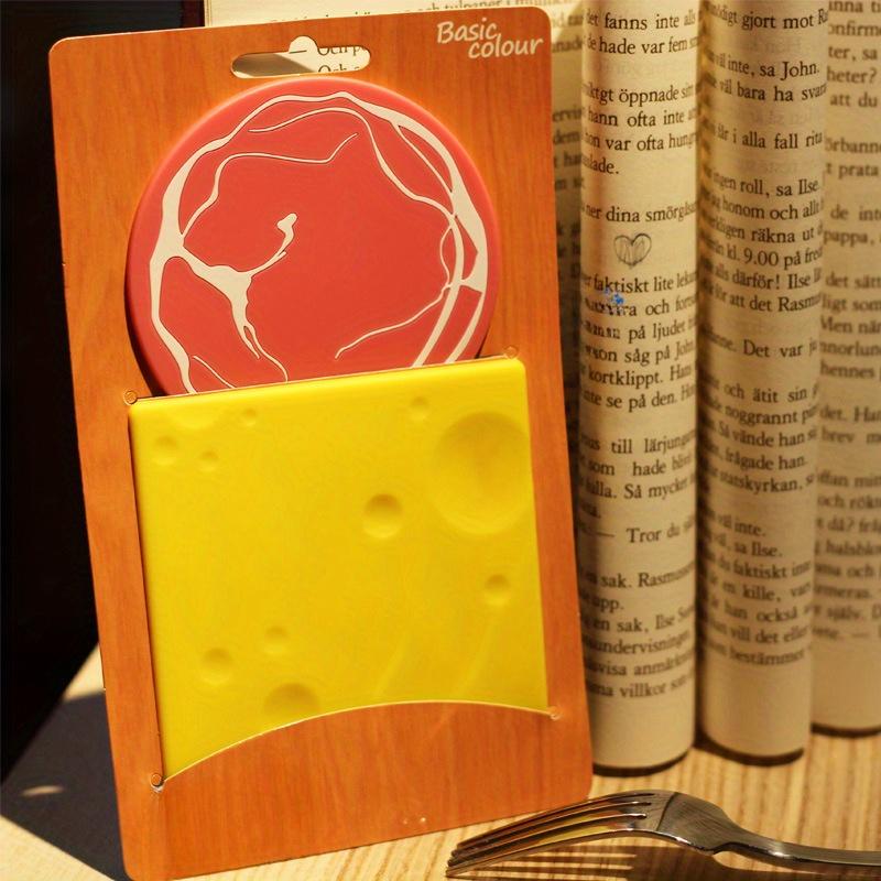 1pc of Silicone Coaster for HCute Food Shapedome Decor, Available in Four Designs: Ham, Cheese, Egg, And Toast Shapes.It Is Non-Slip, Heat-Resistant, And Serves As a Coffee Coaster And Desktop Protector.Easy to Clean by Hand, Perfect for Families, Cafes 1pc of Silicone Coaster for HCute Food Shapedome Decor, Available in Four Designs: Ham, Cheese, Egg, And Toast Shapes.It Is Non-Slip, Heat-Resistant, And Serves As a Coffee Coaster And Desktop Protector.Easy to Clean by Hand, Perfect for Families, Cafes