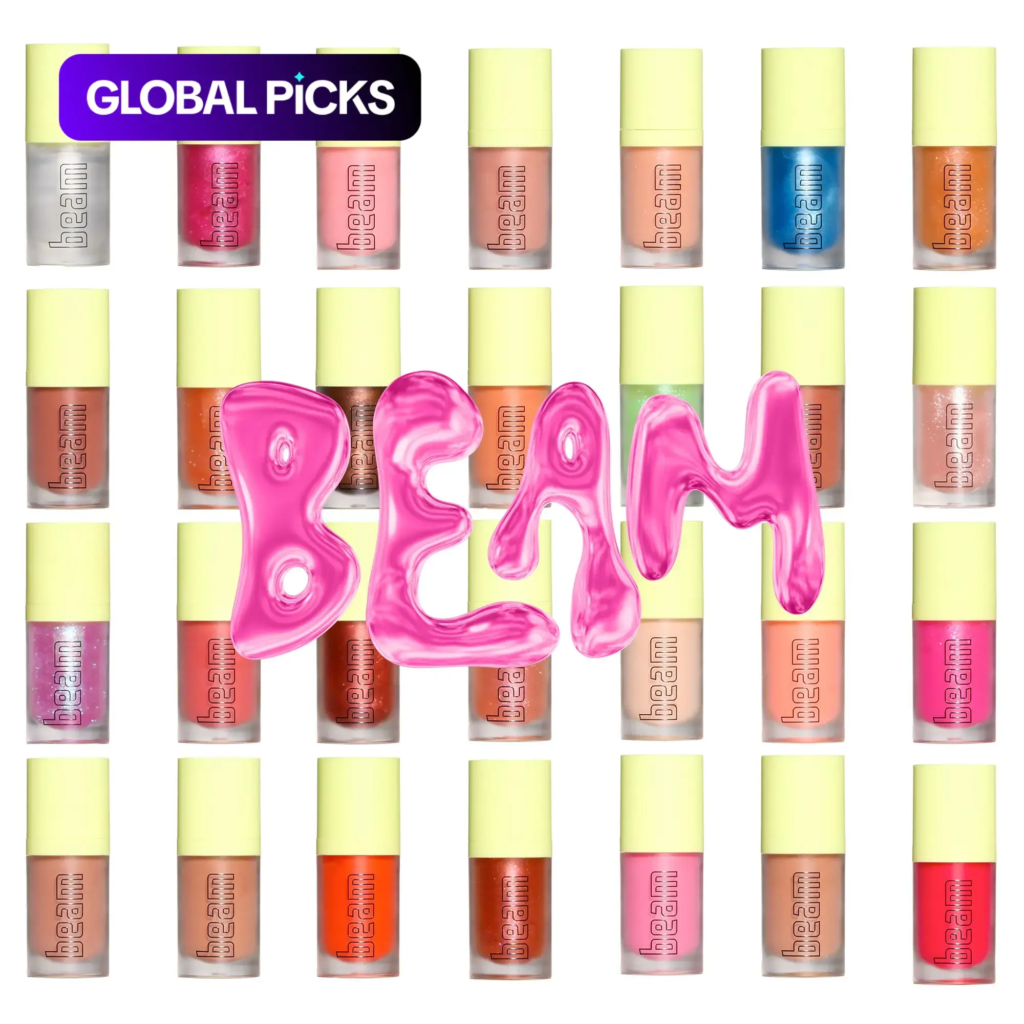 BEAM GLOSSY LIP GLOSS High Shine Lipgloss - MADE BY MITCHELL Makeup BEAM GLOSSY LIP GLOSS High Shine Lipgloss - MADE BY MITCHELL Makeup