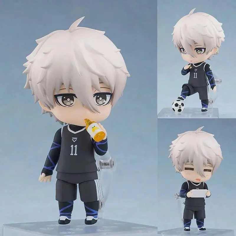 Blue Lock Nendoroid Action Figure 2056 Nagi Seishiro 1998 Isagi Yoichi Reo Mikage Rin Itoshi Figurine For Anime Fans