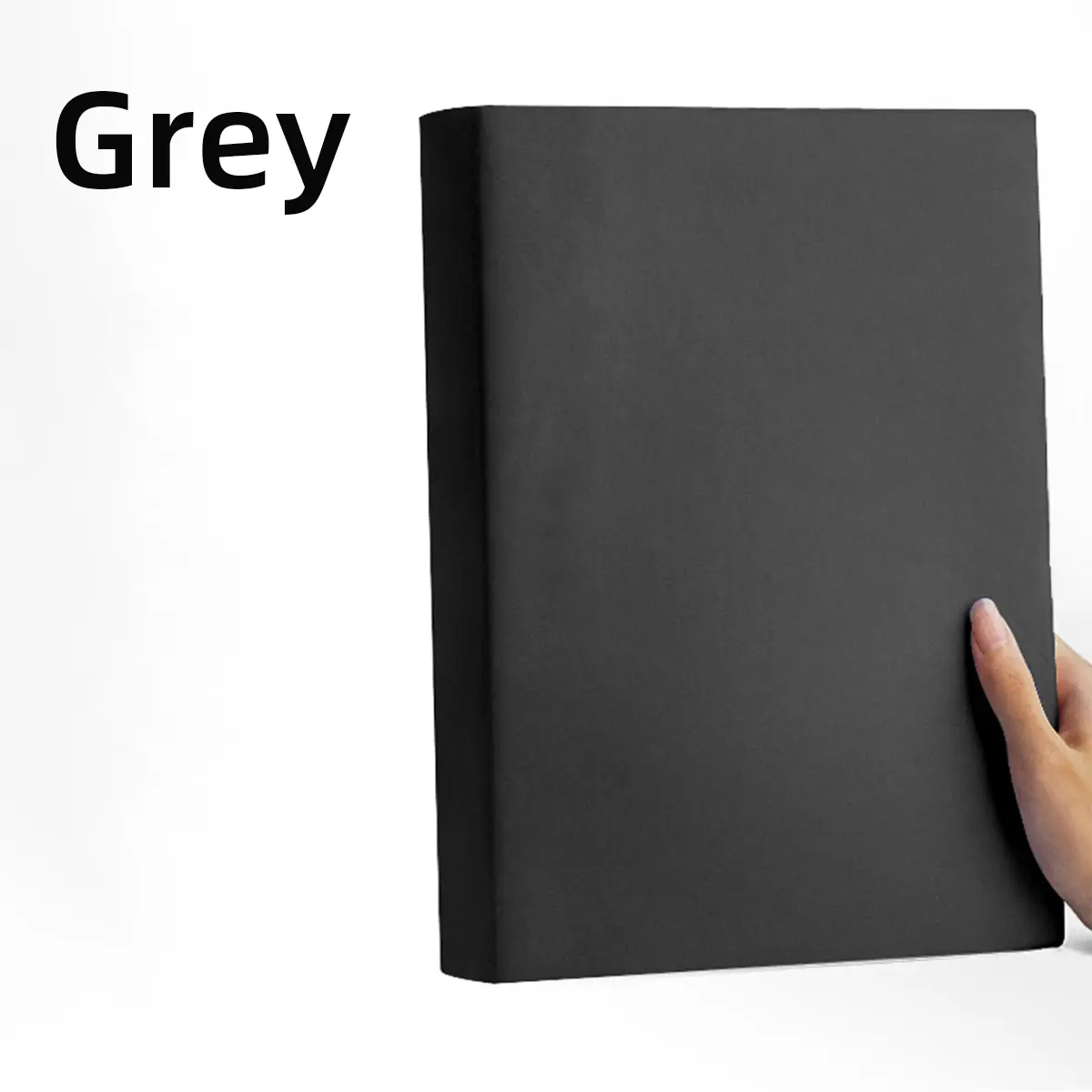 A4 Extra-Thick Notebook, 416 Pages, Soft PU Leather Cover, Waterproof 80g Cream No-Bleed Paper, 360° Lay-Flat Binding, Ribbon Bookmark, Journal & Diary Gift for University, Work & Travel