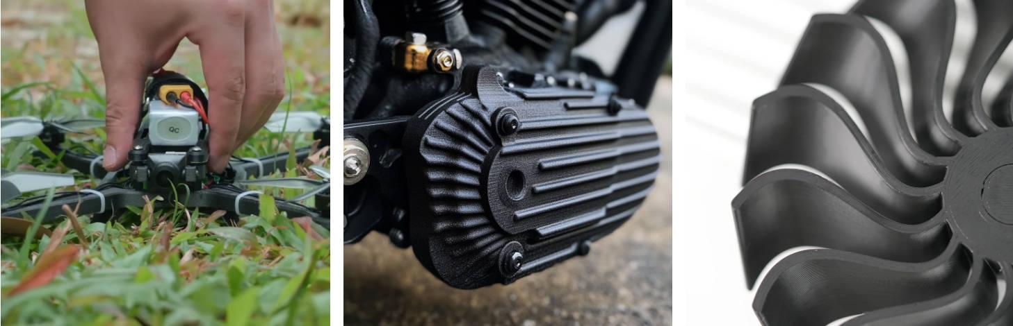 SUNLU PA6-CF Carbon Fiber Engineering Filament 1KG 1KG – Combines 80% PA with 20% carbon fiber, 175°C Heat Resistance | Drone Frames, Automotive Gears, Robot Actuators | Industrial-Grade Wear Resistance & Low Warping SUNLU PA6-CF Carbon Fiber Engineering Filament 1KG 1KG – Combines 80% PA with 20% carbon fiber, 175°C Heat Resistance | Drone Frames, Automotive Gears, Robot Actuators | Industrial-Grade Wear Resistance & Low Warping