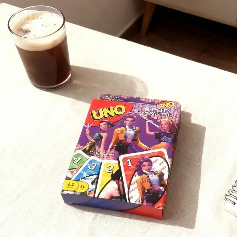 Inspired Kpop Uno Card Game Set, Suitable for Kids Teens Adults, Family Friendly Desktop Game, Fun Poker Cards, Birthday Gift Toy Entertainment