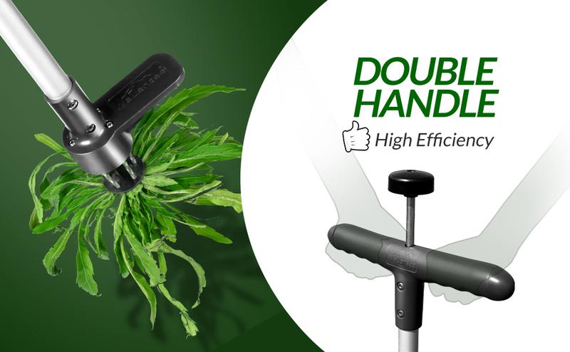 Walensee Upgraded Weeder, Stand Up Puller with Long Handle and 5 Claws, Hound Weeder Puller for Dandelion, Root Pulling Tool and Picker, Grabber (1 Pack)