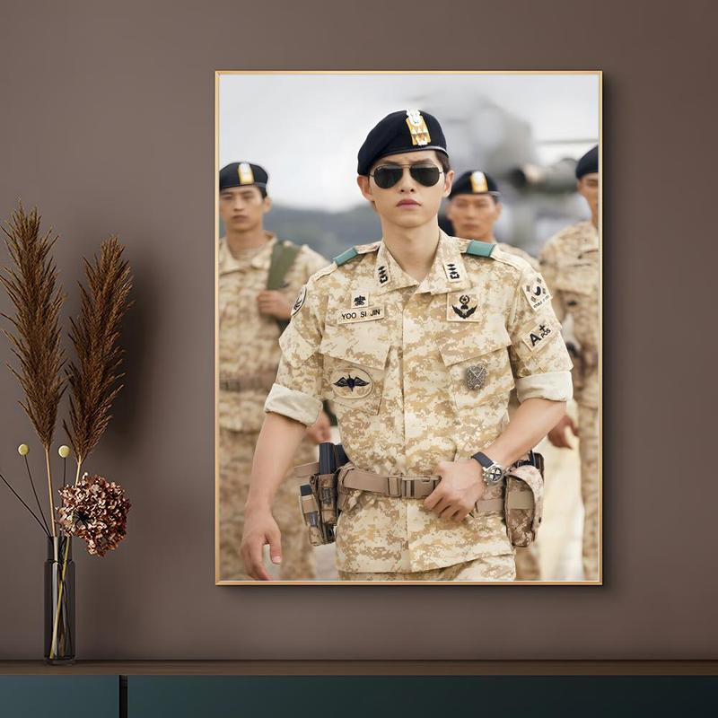 Fashion DDDescendants Of The Suning Poster HD Heavy-Duty Self-Stick Waterproof Wall Decor Tool-Free Install Durable & Reusable Conceals Wall Flaws Elevates Home Style Perfect for Living Room Bathroom & Kitchen Easy Apply & Remove