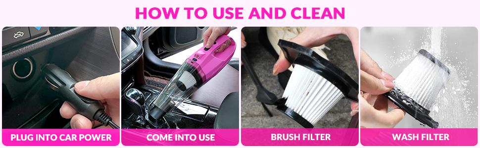 Thinklearn Car Detailing Kit with 8000Pa High Power Vacuum Cleaner, 7 Detailing Brushes, Microfiber Towels, and Storage Bag for Interior Car Cleaning Thinklearn Car Detailing Kit with 8000Pa High Power Vacuum Cleaner, 7 Detailing Brushes, Microfiber Towels, and Storage Bag for Interior Car Cleaning