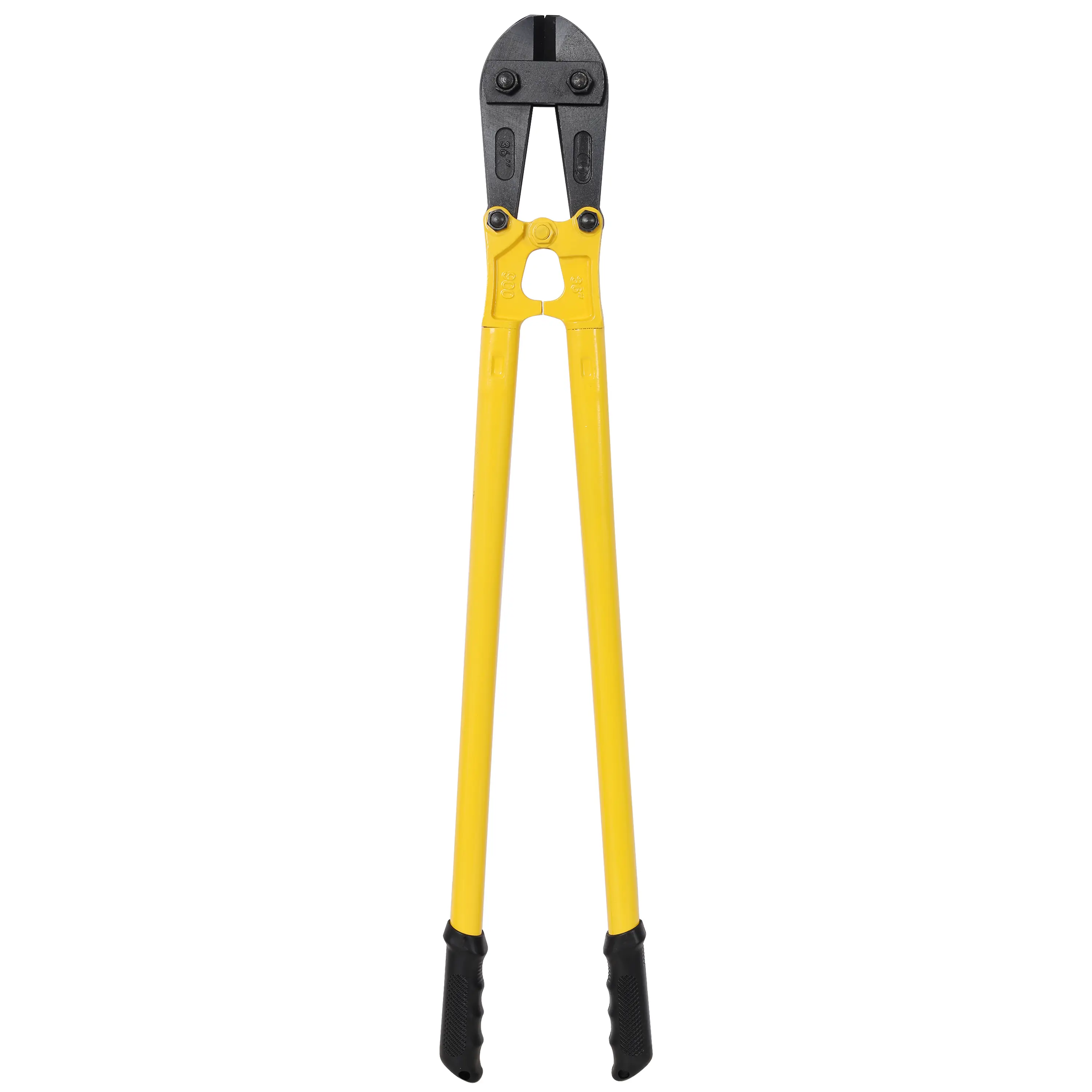 Nokaa 36-Inch Heavy-Duty Bolt Cutter for Cutting Bolts, Rods, Chains, Steel Wire, Fence, Screws, Rivets, Padlocks – Ergonomic Soft Rubber Grip, Rust-Resistant Steel, Yellow