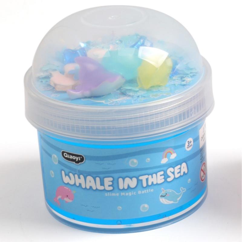 Soft Fun DIY Slime, 3 Unique Themes, Endless Play, Stress Relief, Non-Toxic, Safe, Includes Ocean, Flamingo, Dinosaur Series
