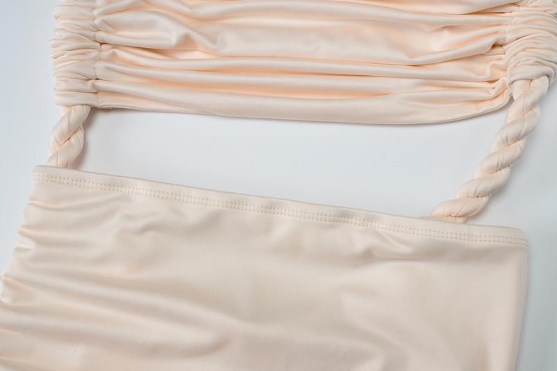 Asymmetric Braided Strap High Slit Maxi Dress Women 2025 Summer & Fall New Sexy Casual Elegant Party Club Dating Dress Beach Vacation Outfits Dresses