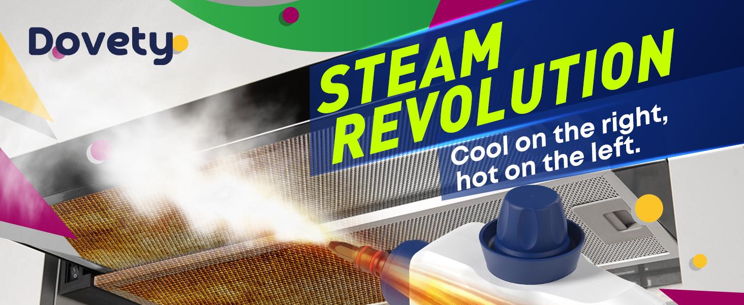 Steam Cleaner, Pressurized Handheld Steam Cleaner for Home with 12pcs Accessories & Safety Lock, Multi-Surface & Powerful Home Use Steamer for Cleaning, Car, Bathroom, Shower, Window, Grime, Grease Steam Cleaner, Pressurized Handheld Steam Cleaner for Home with 12pcs Accessories & Safety Lock, Multi-Surface & Powerful Home Use Steamer for Cleaning, Car, Bathroom, Shower, Window, Grime, Grease