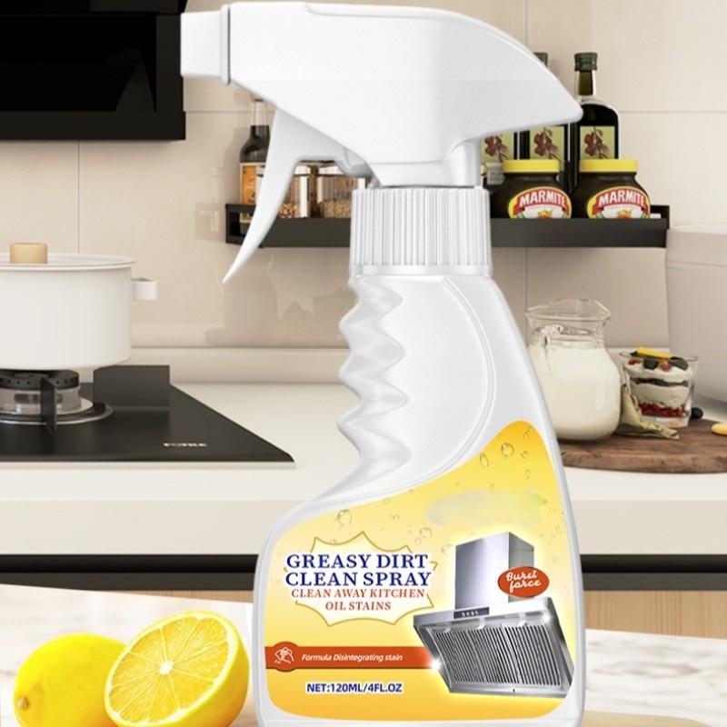 Kitchen Heavy Oil Stain Cleaner, Smoke Oil Stain Cleaning Gentle Not Hurt Hands, Multi-Purpose Oil Stain Remover, Cross-Border Supply, Kitchen Spray Cleaner
