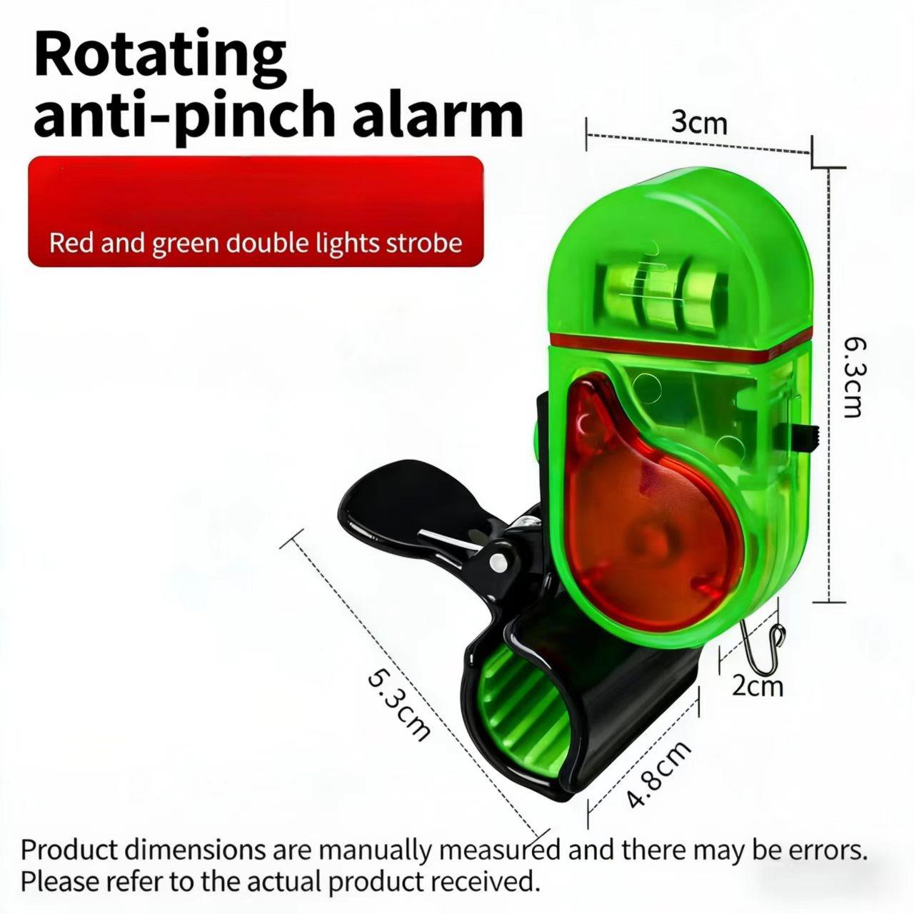 Flash Fishing Alarm for Sea Rods, High Sensitivity Automatic Sensor, Electronic Fish Hook Bell, Ideal for Anglers, Durable Design