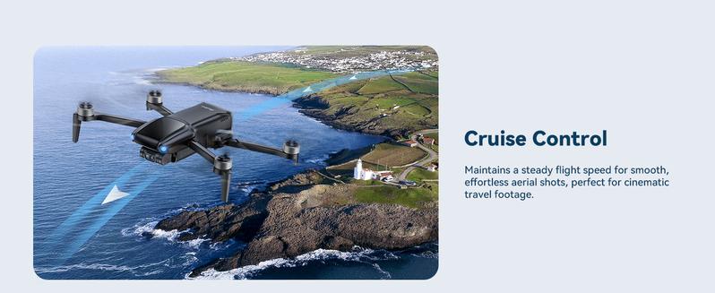 Ruko U11MINI 4K (RC3), Beginner Drone with 5.5" FHD Touchcreen Controller, 8K Camera Drones for Adults 4K Video, 3-Axis Gimbal, 20000ft FPV Transmission, Under 249g (64-Min Flight)