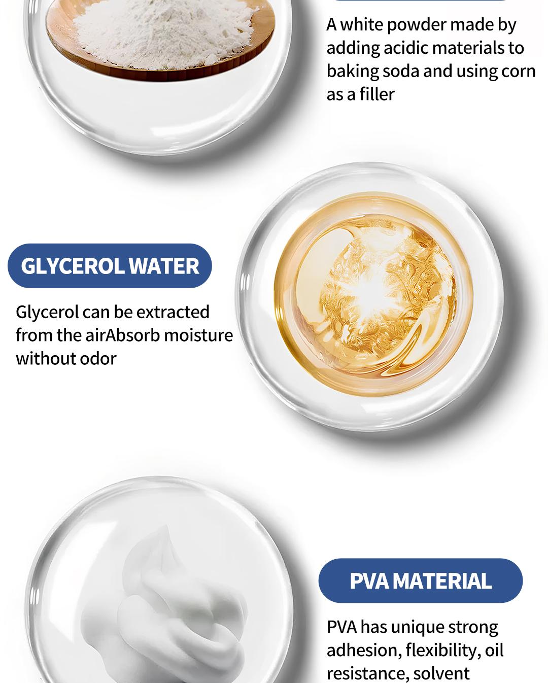 SOPAMI Sealant Clay 20pcs Patented Sticky Pipe Sealant Mud for Air Conditioning Hole Blocking Anti Insect Windproof Quick Dry Adhesive