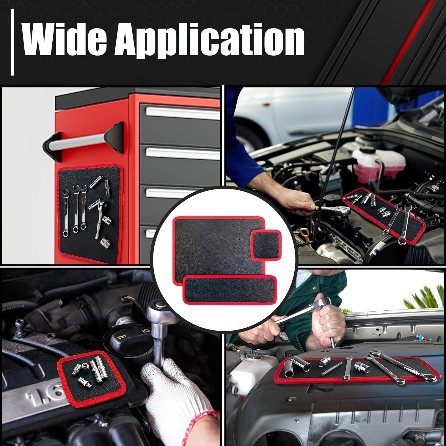 Double-Sided Magnetic Tool Mat, Scratch-Resistant Magnetic Storage Pad, Ideal for Home Workshop Car Repair Tools Parts, Tool Organizer, Tool Holder, Magnetic Wrench Organizer, Garage Tool Organizer, Tool Storage Organiser Double-Sided Magnetic Tool Mat, Scratch-Resistant Magnetic Storage Pad, Ideal for Home Workshop Car Repair Tools Parts, Tool Organizer, Tool Holder, Magnetic Wrench Organizer, Garage Tool Organizer, Tool Storage Organiser