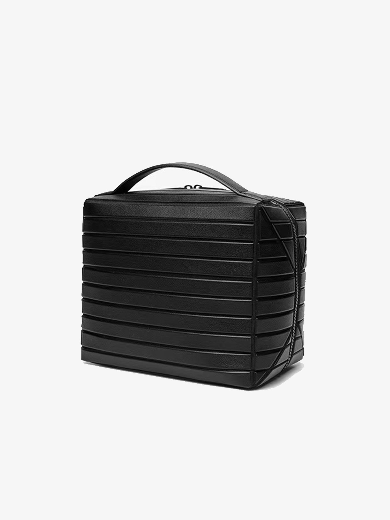 2026 New Geometric Diamond Pattern Makeup Bag, Foldable Large Capacity Divided Portable Cosmetic Storage Bag, Travel Wash Bag